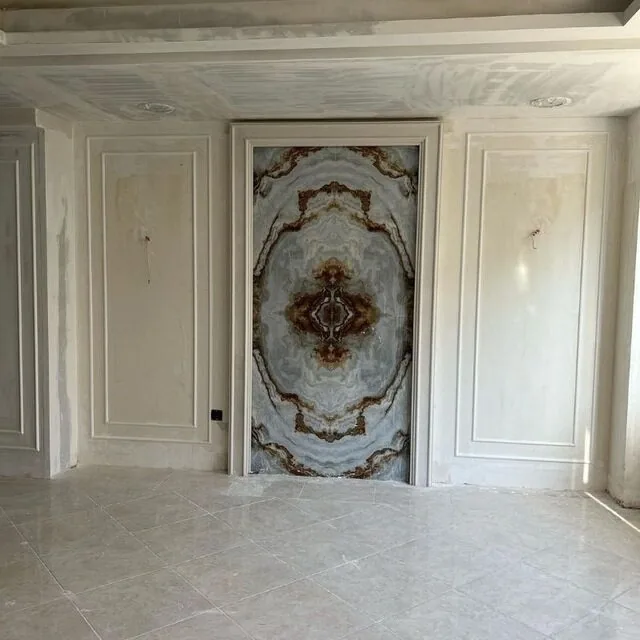 اجرای سنگ و معماری داخلی